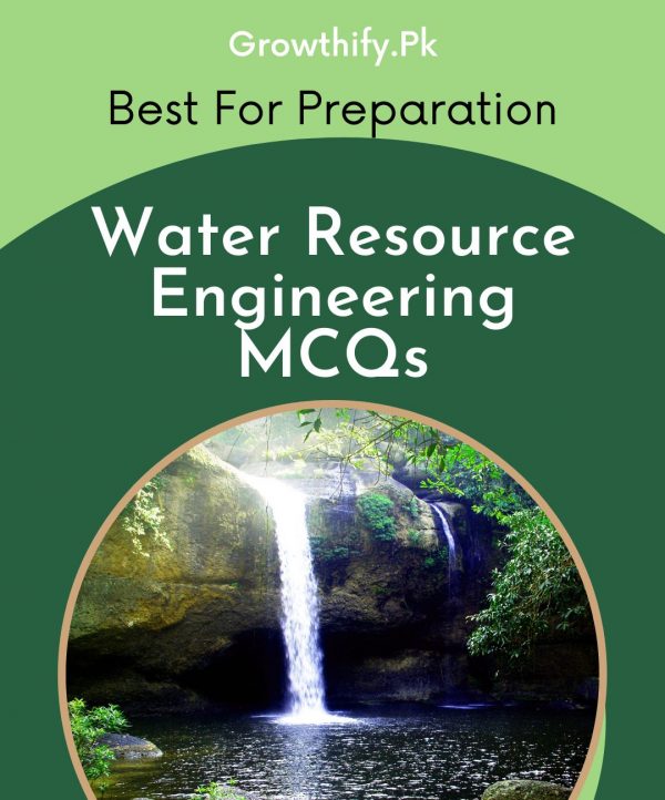 Water Resource Engineering MCQs
